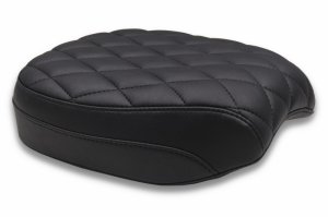 Honda Rebel Passenger Motorcycle Seat - Mustang Motorcycle - Diamond - Black - `17-`25